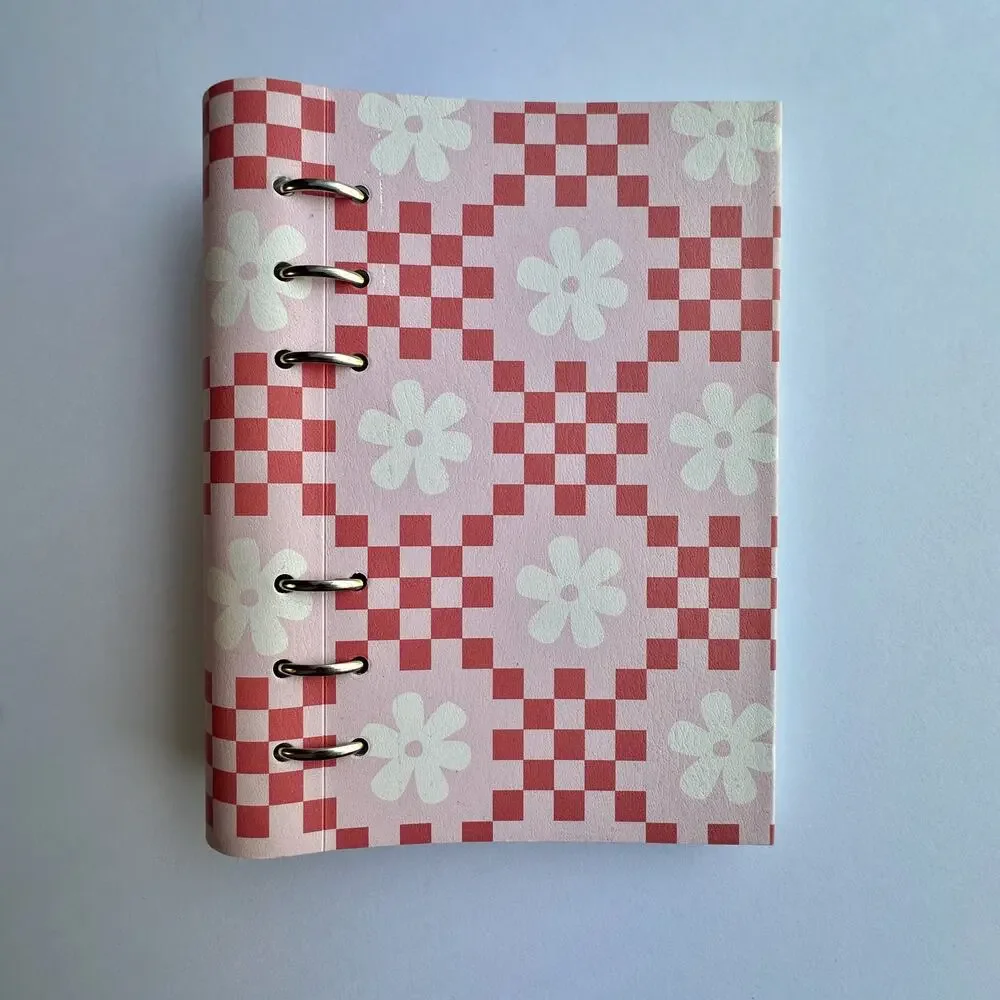 Filofax Clipbook Fabrics Personal Organizer Flower Power Pink